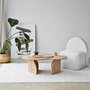 Hanah Home Mesa de Centro Melted - Sapphire Oak